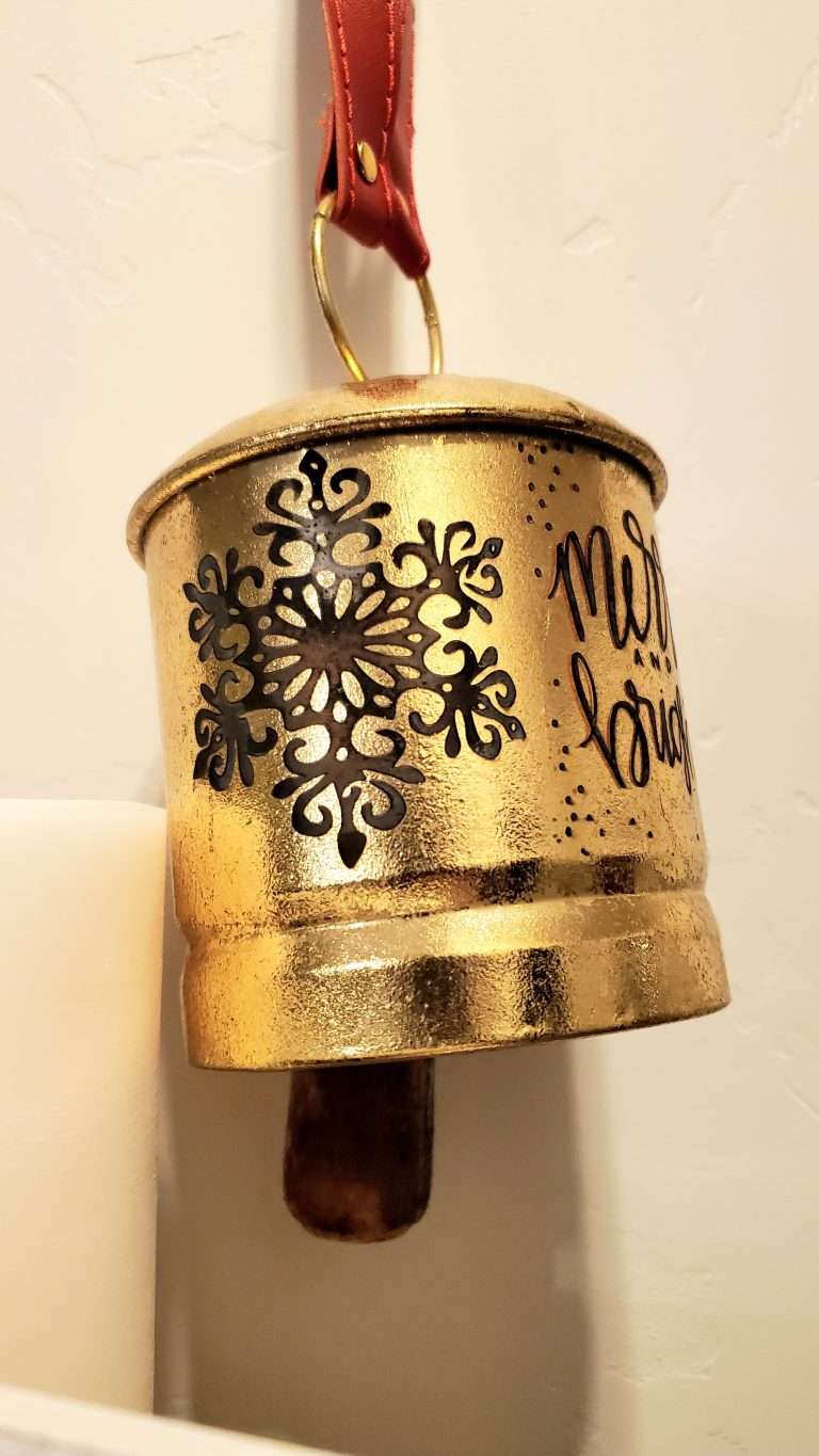 Personalize Custom Engraved Bell for the holidays