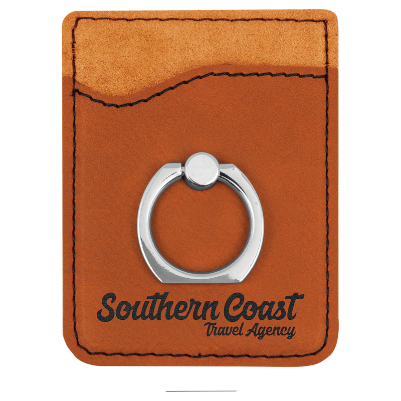 Phone walled with stand Personalize Custom Engrave Coast Travel Agency