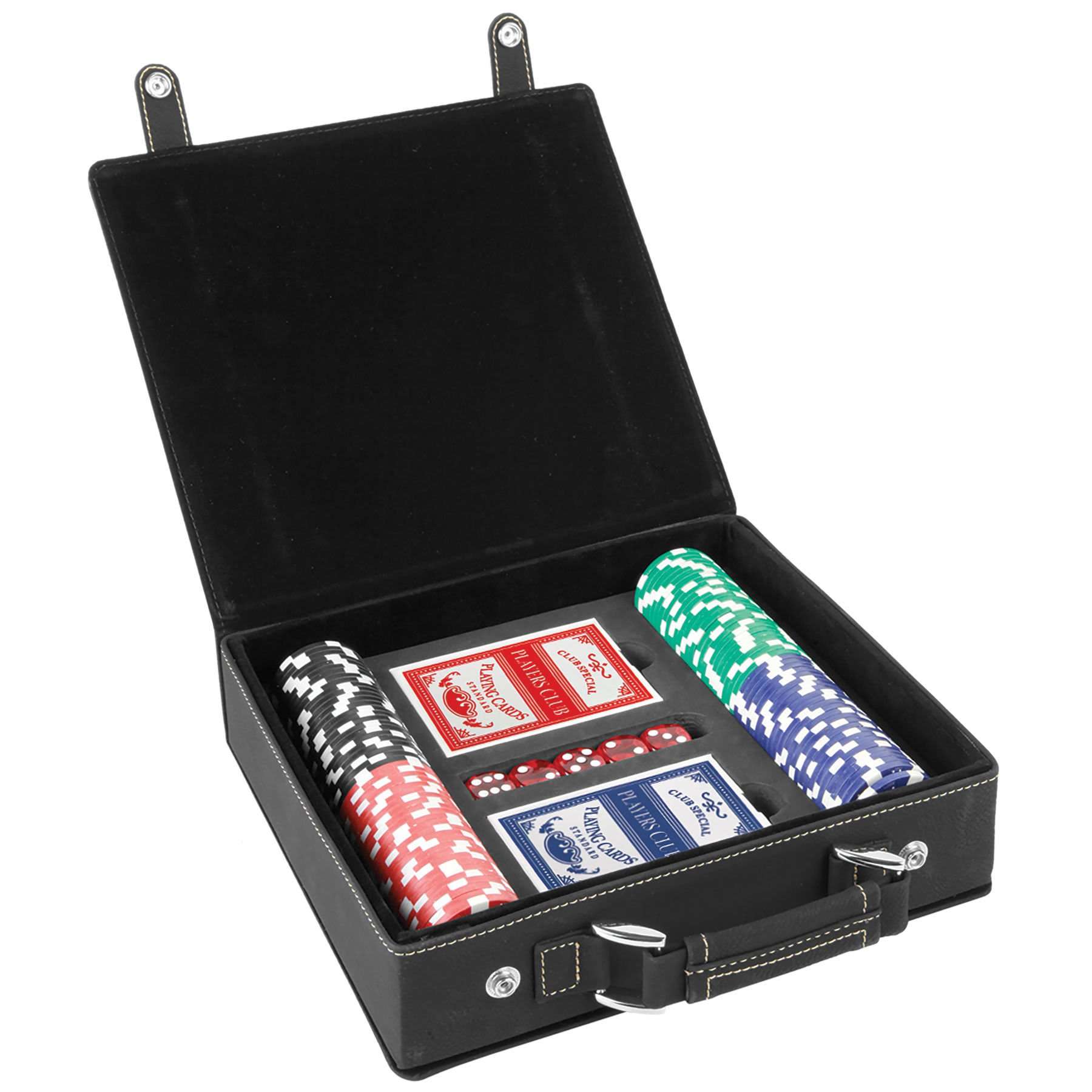 Buy Toyshine Leather Case Poker Game Set with 100 Poker Chips