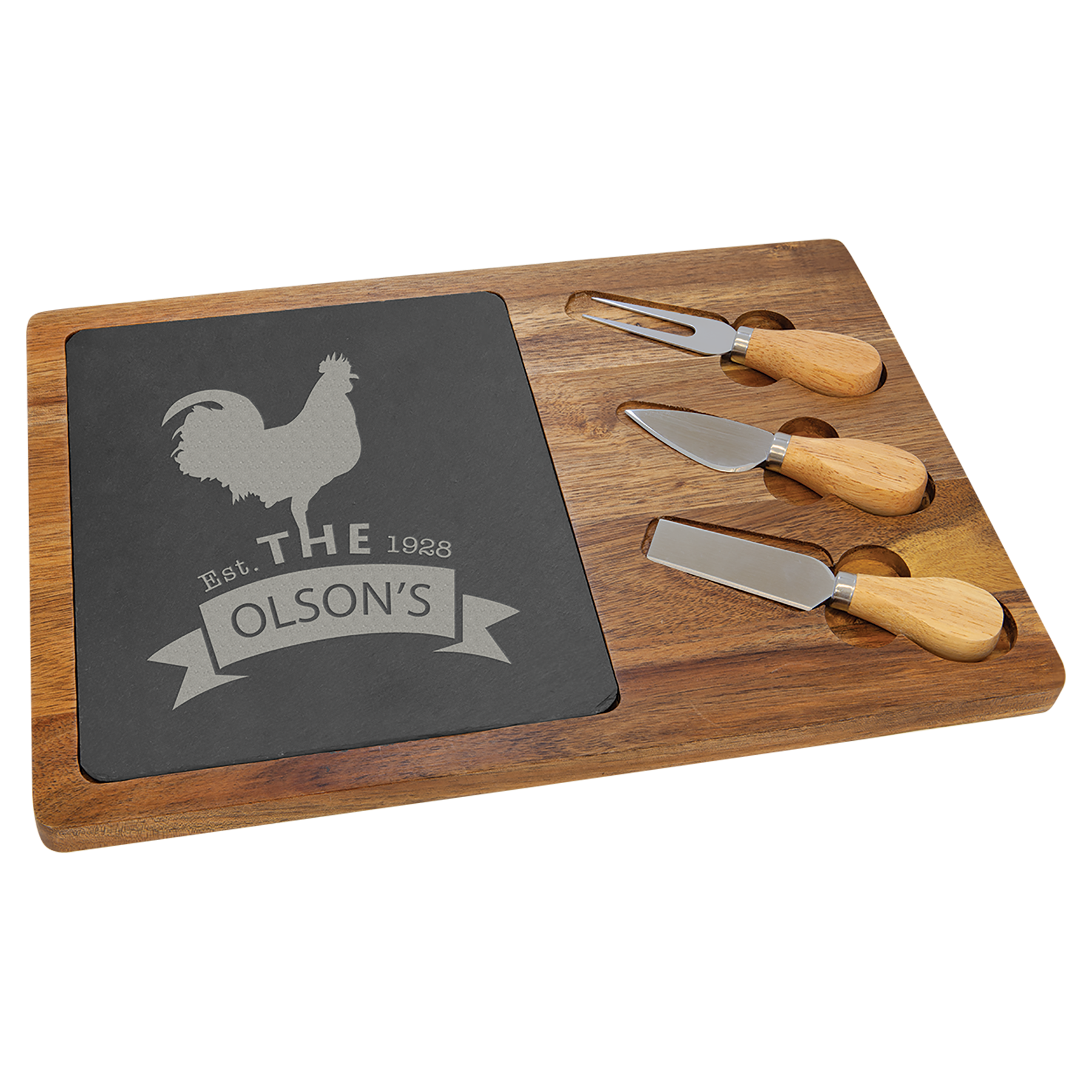 Chicken Cutting Board and Charcuterie Board