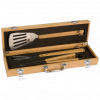BBQ Set in bamboo box open
