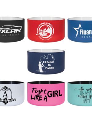 Water bottle sleeve engraved colors