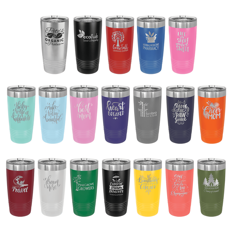Stainless Steel Tumbler Personalized, Custom Travel Tumbler, to Go